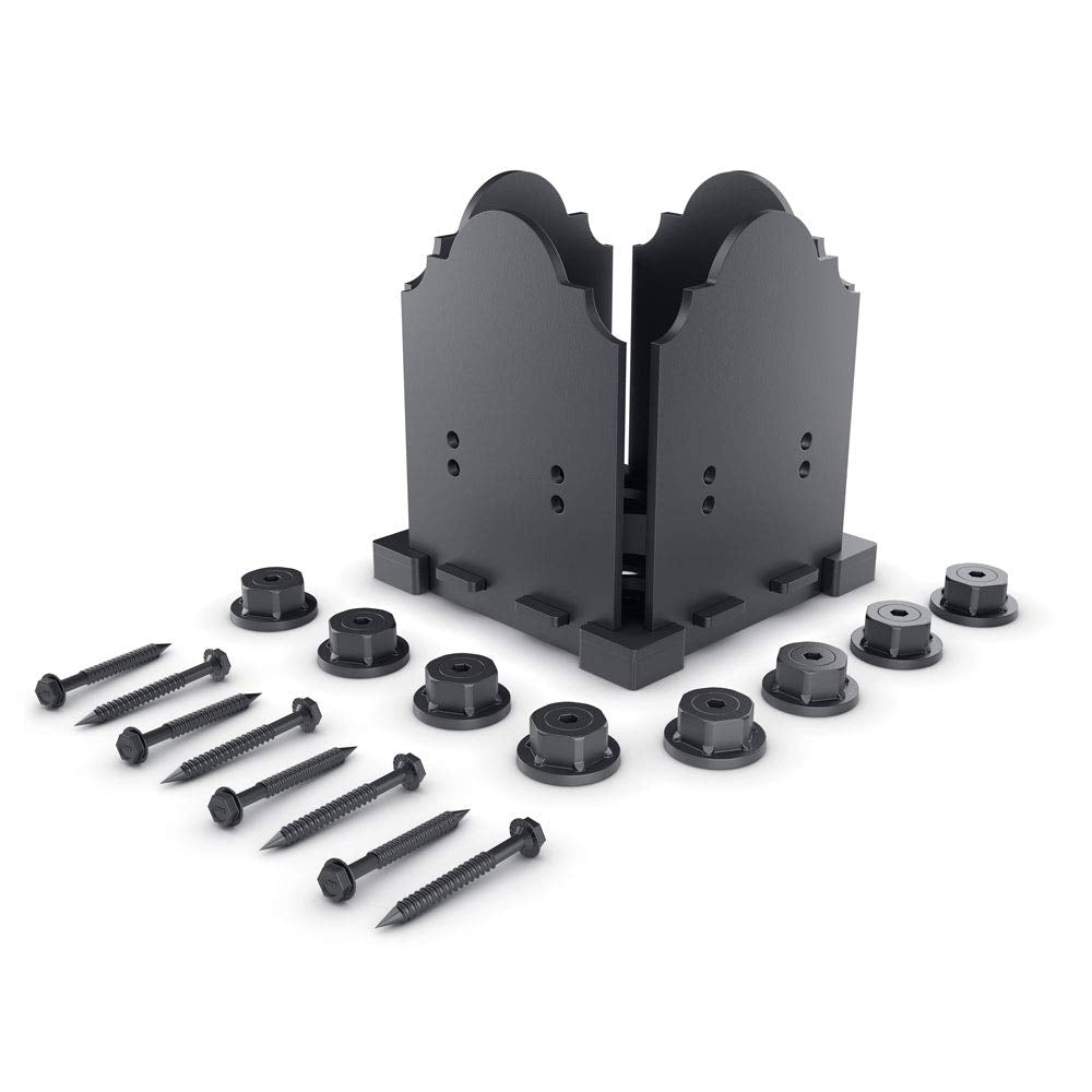 OZCO 56608 Laredo Sunset 6x6 Post Base Kit, (1 per Pack) (7897684148462)